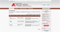 Desktop Screenshot of fdi-ev.de